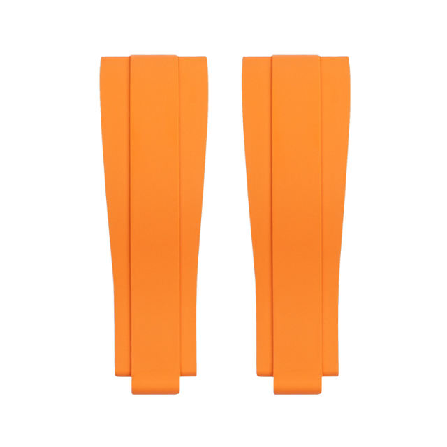 【老款减震胶带】维瑞亚橡胶表带适用于迪通拿126506铂金 含904钢头粒