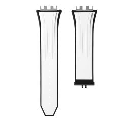 维瑞亚橡胶表带适用于大爆炸融合系列计时码表444 42mm