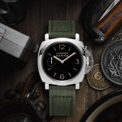 【限量版50个】维瑞亚 防水尼龙帆布表带适用于沛纳海47mm表径