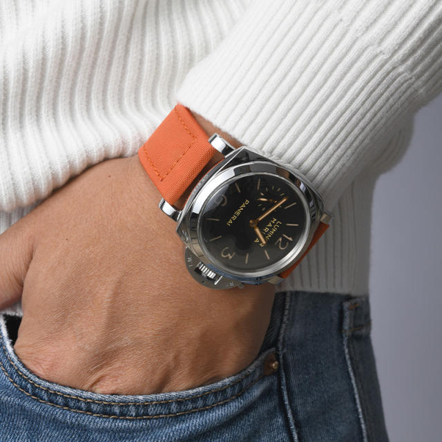 【限量版50个】维瑞亚 防水尼龙帆布表带适用于沛纳海47mm表径