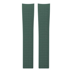 维瑞亚橡胶表带适用于 Aquanaut 5167A、5167R  钢壳 玫瑰金壳