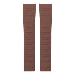 维瑞亚橡胶表带适用于 Aquanaut 5167A、5167R  钢壳 玫瑰金壳