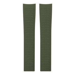 维瑞亚橡胶表带适用于 Aquanaut 5167A、5167R  钢壳 玫瑰金壳