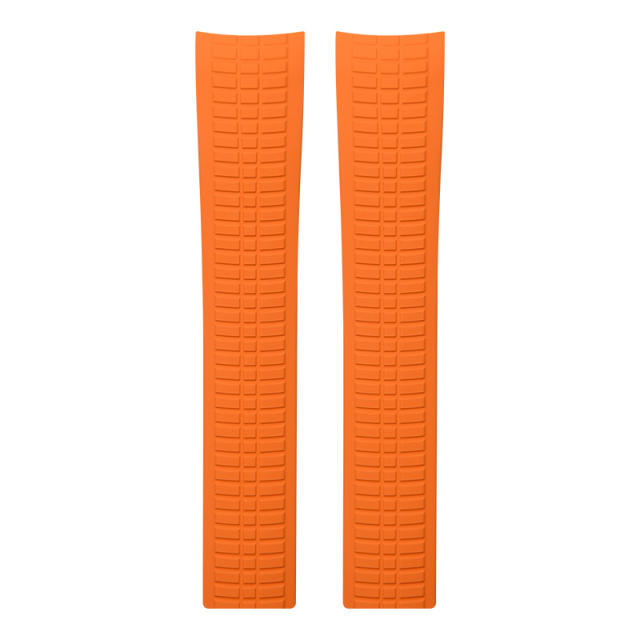 维瑞亚橡胶表带适用于 Aquanaut 5167A、5167R  钢壳 玫瑰金壳