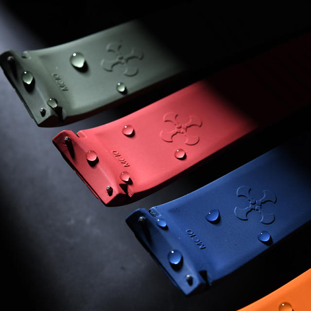 维瑞亚橡胶表带适用于 Aquanaut 5167A、5167R  钢壳 玫瑰金壳