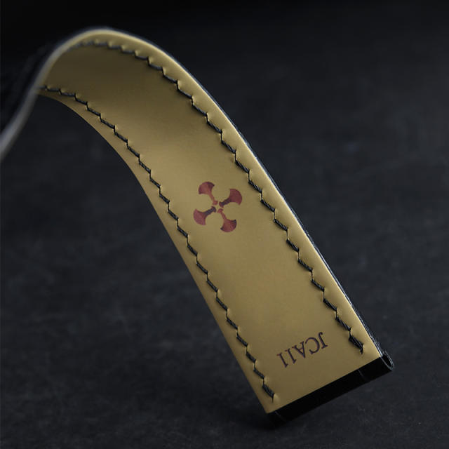 维瑞亚美洲鳄鱼皮表带适用于卡地亚卡历博38mm W2CA0002