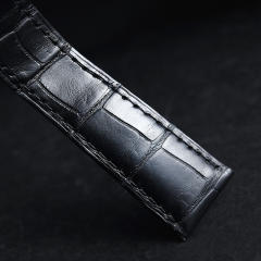 维瑞亚美洲鳄鱼皮表带适用于卡地亚卡历博38mm W2CA0002