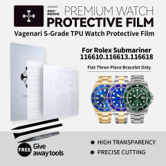 维瑞亚TPU手表保护膜S级适用劳力士二代水鬼116610/13/18