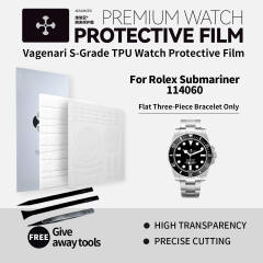 维瑞亚TPU手表保护膜S级适用劳力士二代水鬼114060