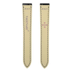 维瑞亚美洲鳄鱼皮表带适用于卡地亚坦克 WJTA0011