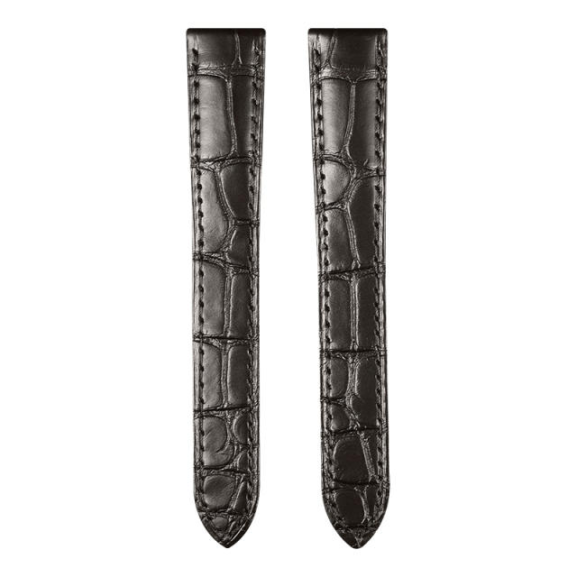 维瑞亚美洲鳄鱼皮表带适用于卡地亚坦克 WJTA0011