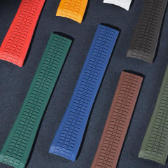 【NEW】Vagenari维瑞亚橡胶表带适用于百达翡丽5168G