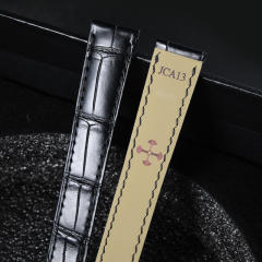 维瑞亚美洲鳄鱼皮表带适用于卡地亚坦克 WJTA0011