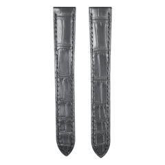 维瑞亚美洲鳄鱼皮表带适用于卡地亚坦克 WJTA0011