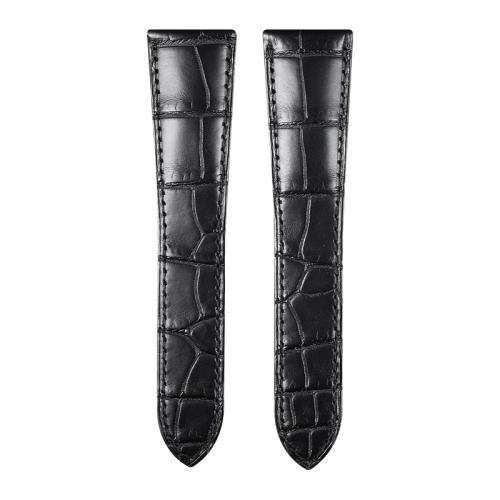 维瑞亚美洲鳄鱼皮表带适用于卡地亚坦克 WSTA0029