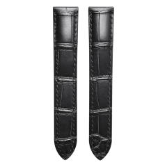 维瑞亚美洲鳄鱼皮表带适用于卡地亚坦克 WSTA0030