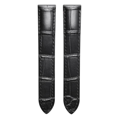 维瑞亚美洲鳄鱼皮表带适用于卡地亚坦克 WSTA0030