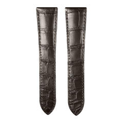 维瑞亚美洲鳄鱼皮表带适用于卡地亚坦克 WSTA0029