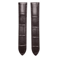 维瑞亚美洲鳄鱼皮表带适用于卡地亚坦克 WSTA0030
