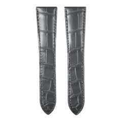 维瑞亚美洲鳄鱼皮表带适用于卡地亚坦克 WSTA0029