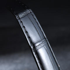 维瑞亚美洲鳄鱼皮表带适用于卡地亚坦克 WSTA0030