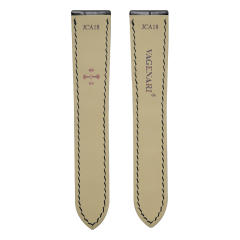 维瑞亚美洲鳄鱼皮表带适用于卡地亚坦克 WSTA0028