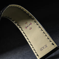 维瑞亚美洲鳄鱼皮表带适用于卡地亚坦克 W5330001