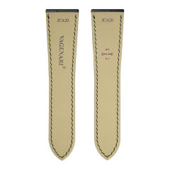 维瑞亚美洲鳄鱼皮表带适用于卡地亚坦克 W5330001