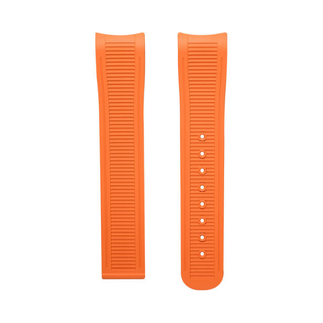 维瑞亚橡胶表带适用于Omega新海马300 42mm 无日历