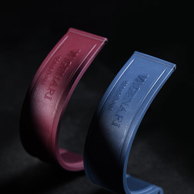 维瑞亚橡胶表带适用于Omega 海马150m 双日历 41.5表径