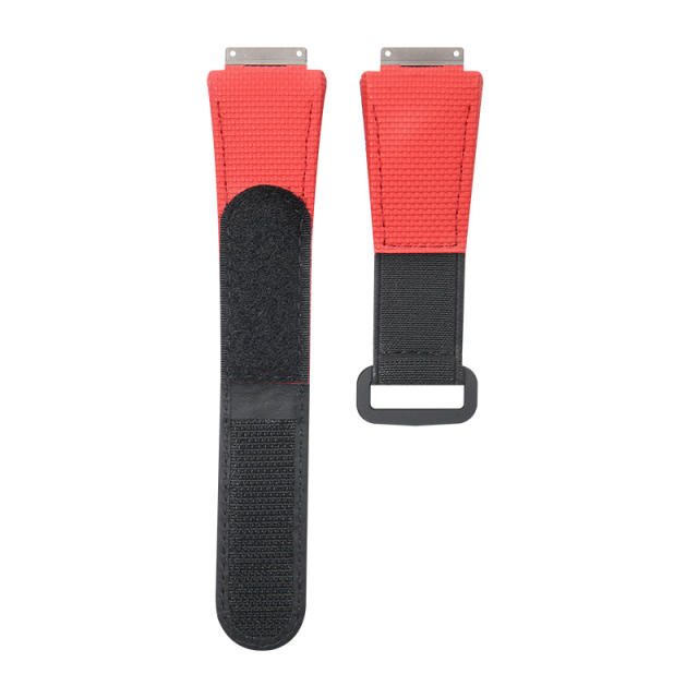 维瑞亚魔术贴帆布表带适用于理查德米勒 RM011 RM011-03 RM065