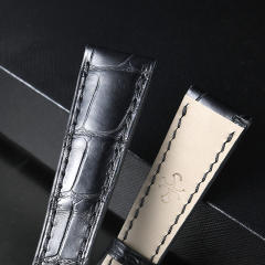 【适配灯笼扣款】维瑞亚美洲鳄鱼皮表带适用于百达翡丽5059