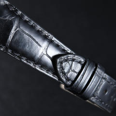 【适配灯笼扣款】维瑞亚美洲鳄鱼皮表带适用于百达翡丽5059