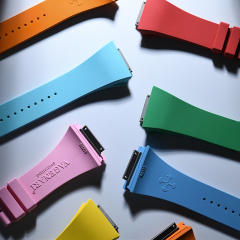 维瑞亚Vagenari橡胶表带适用于RM059