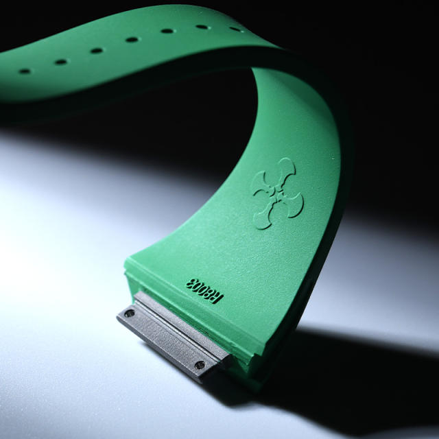 维瑞亚Vagenari橡胶表带适用于RM059