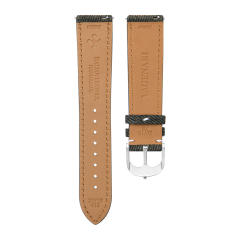 维瑞亚Jeans牛仔布纹小牛皮表带 平头通用18/19/20/21/22/23mm