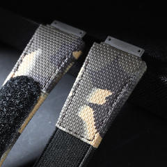 维瑞亚魔术贴帆布表带适用于RM030.RM035-2 RM035-03 RM055