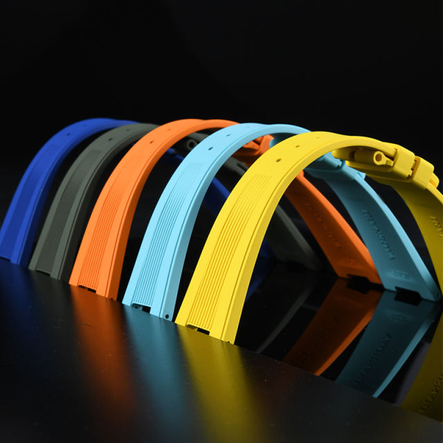 【含外置头粒】维瑞亚橡胶表带适用于百达翡丽鹦鹉螺5712钢带款