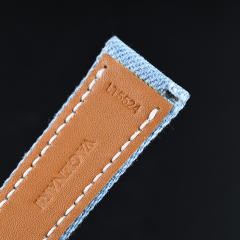 维瑞亚 牛仔布表带 适用于百达翡丽5924G