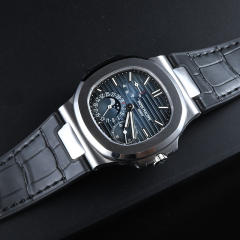 【含外置头粒】维瑞亚橡胶表带适用于百达翡丽鹦鹉螺5712钢带款