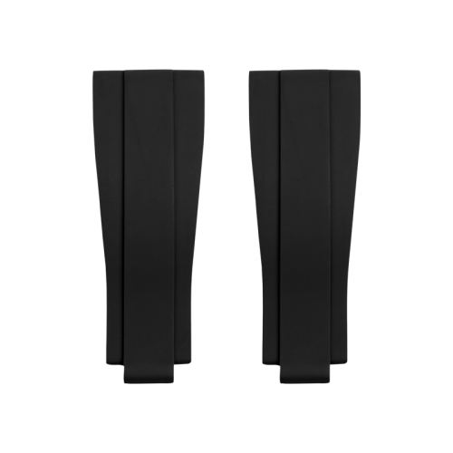 【无减震胶带+18K包金头粒】橡胶表带适用于劳力士迪通拿126505含18K玫瑰金头粒