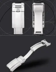 【减震胶带+904钢头粒】适用劳力士探险家II 216570