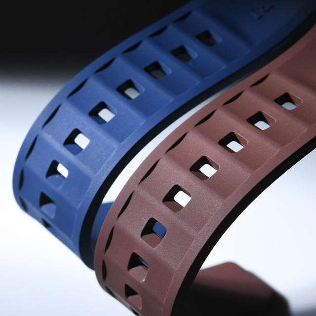 维瑞亚橡胶表带适用于OMEGA蝶飞40mm 434.10.40.20