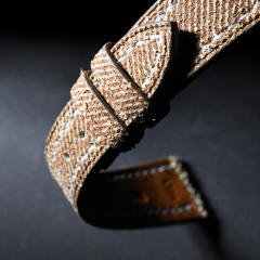 维瑞亚法国布纹小牛皮表带适用于百达翡丽4946R