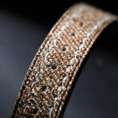 维瑞亚法国布纹小牛皮表带适用于百达翡丽4946R