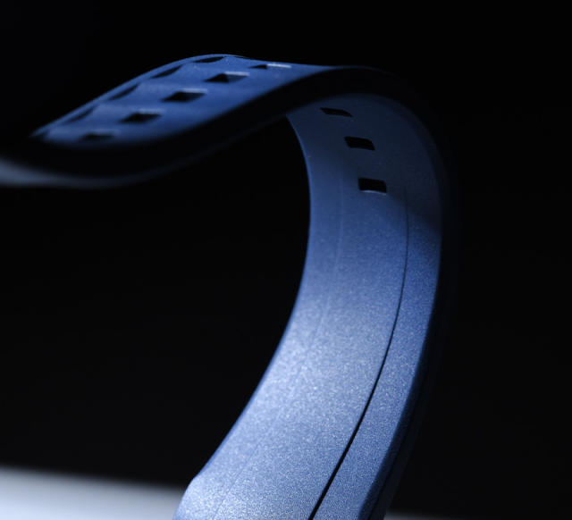 【单色新外观】维瑞亚橡胶表带适用于浪琴康卡斯41/43mm