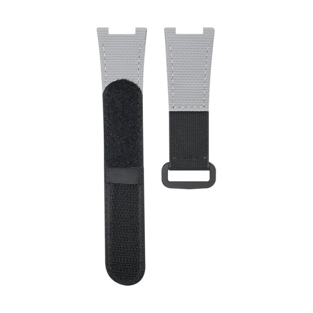 维瑞亚魔术贴帆布表带适用于鹦鹉螺5711/5726/5712/5980皮带款