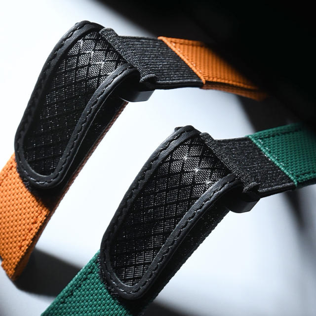 维瑞亚魔术贴帆布表带适用于鹦鹉螺5711/5726/5712/5980皮带款