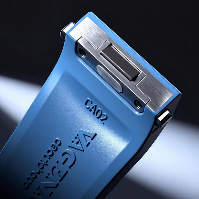 维瑞亚橡胶表带适用于卡地亚山度士39.8mm大号Large