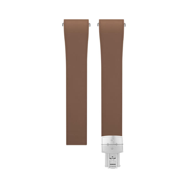 维瑞亚橡胶表带适用于卡地亚山度士39.8mm大号Large